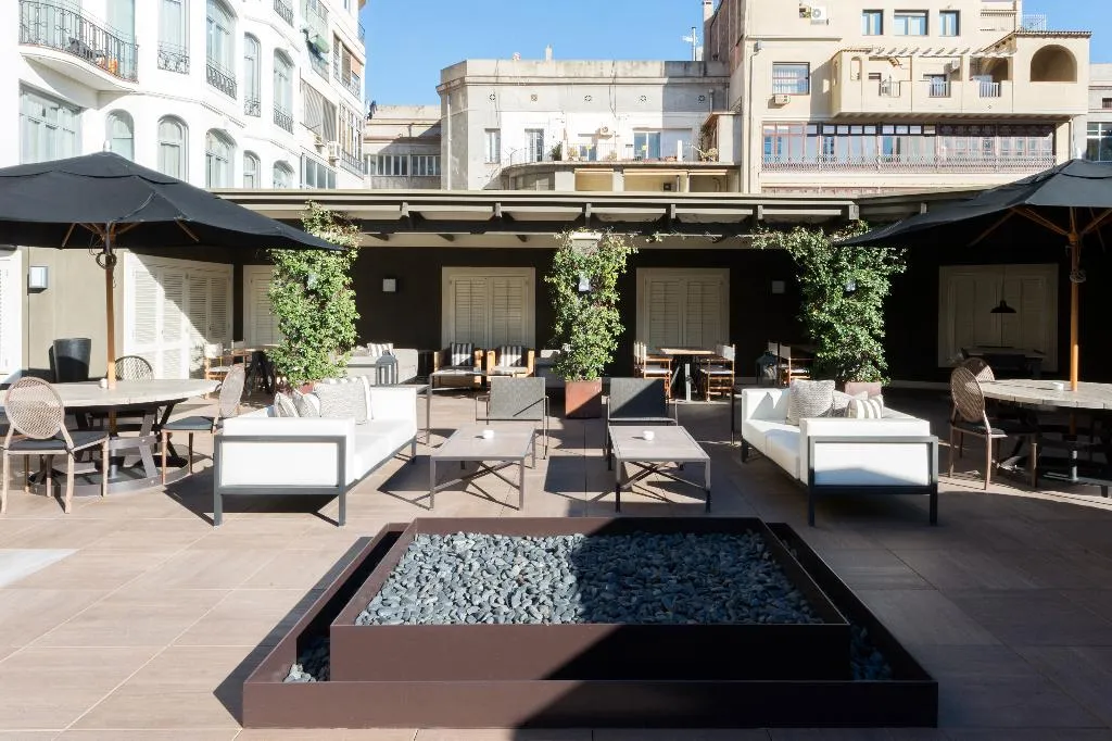 Terrace, Granvia, Barcelona