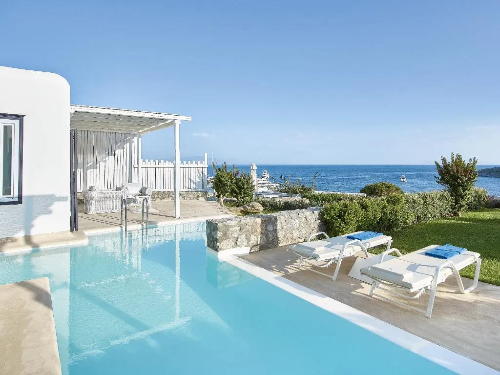 VILLA TWO BEDROOMS WITH PRIVATE POOL Room, Mykonos Blu, A Resort to Live, Mykonos