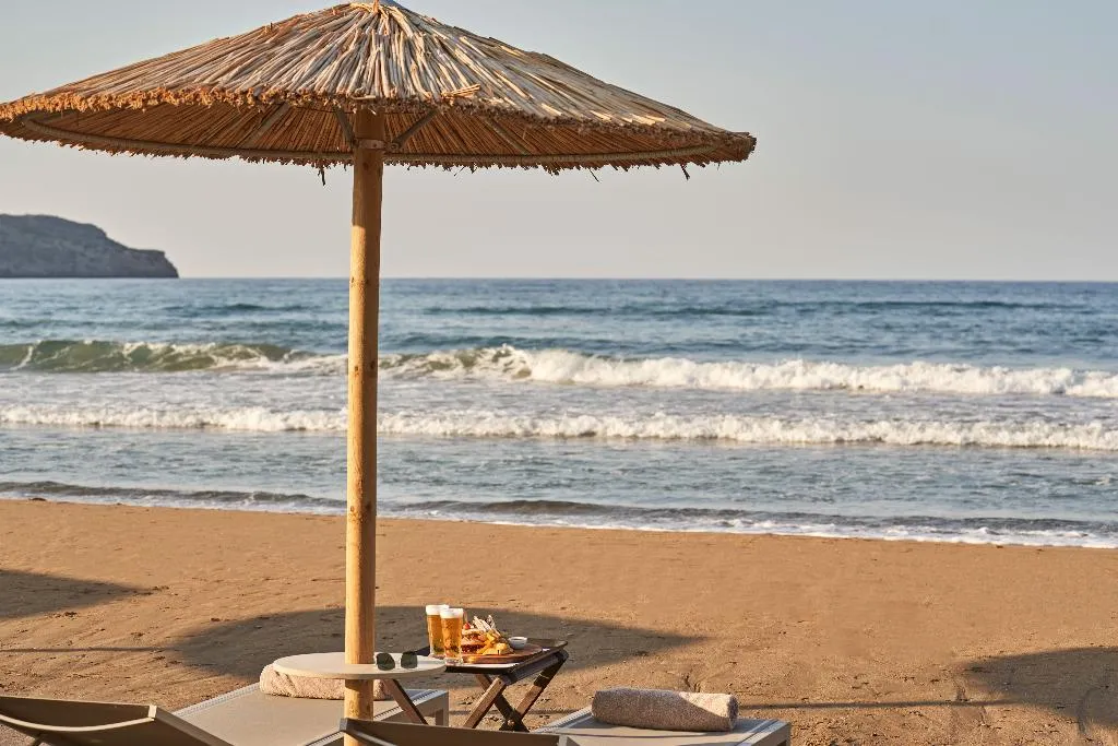 Beach, Atlantica Amalthia Beach Hotel, Crete