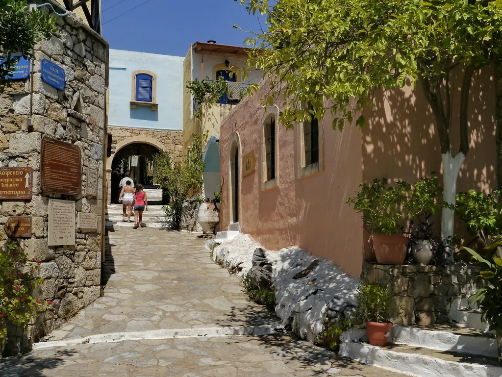 General view, Arolithos Traditional Cretan Village, Crete