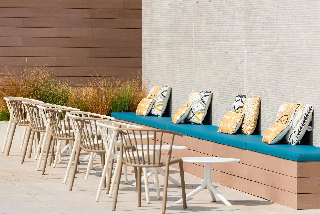 Terrace, L'Azure Hotel, Costa Brava