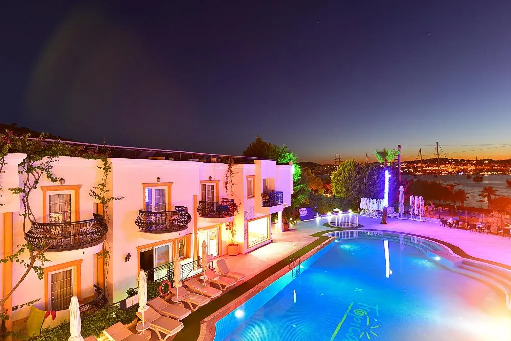 General view, Tropicana  Beach Hotel, Bodrum