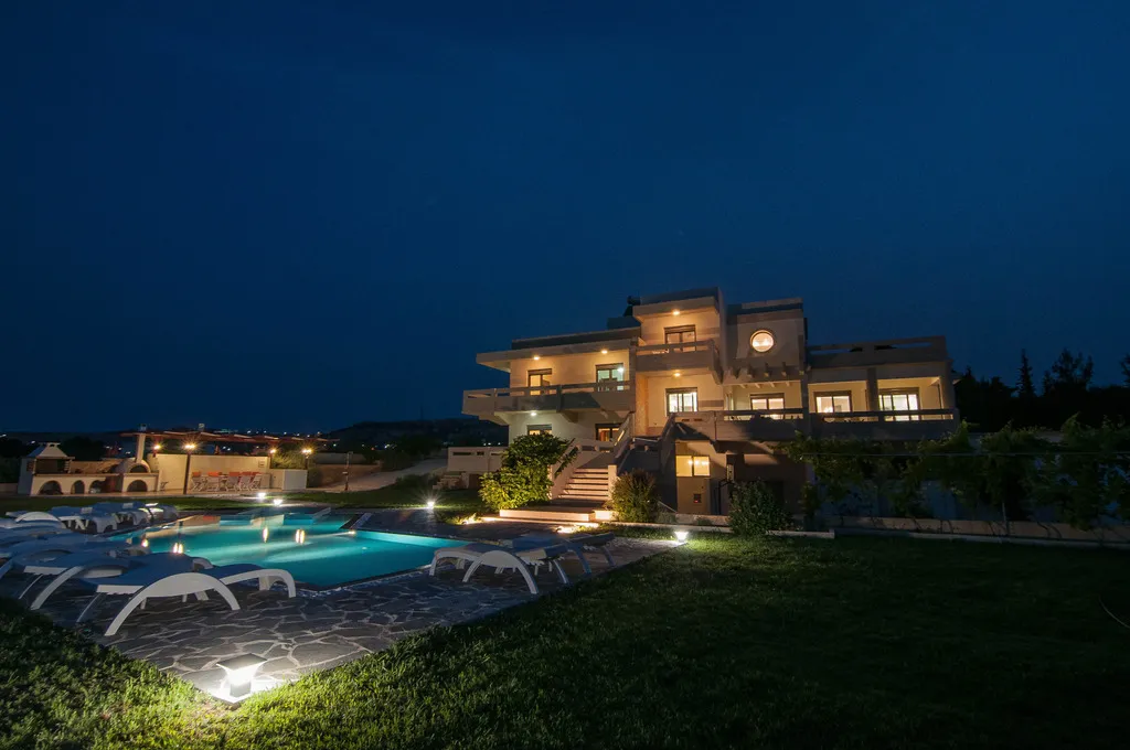 General view, Artemis Villa, Rhodes