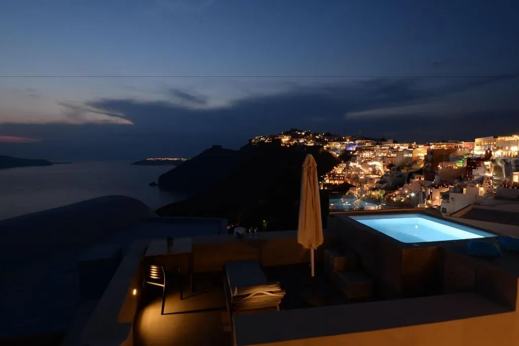 Terrace, Aria Suites, Santorini