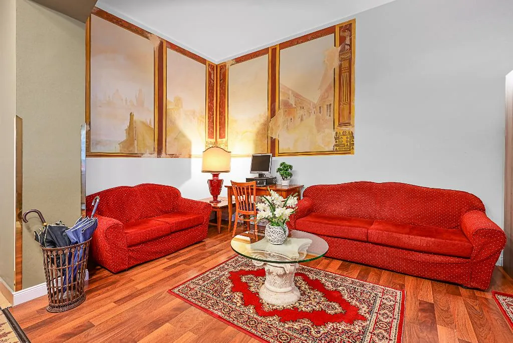 Lobby, Hotel Mala Strana, Prague