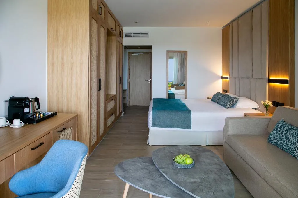 JUNIOR SUITE SEA VIEW Room, Asterias Beach Hotel, Cyprus