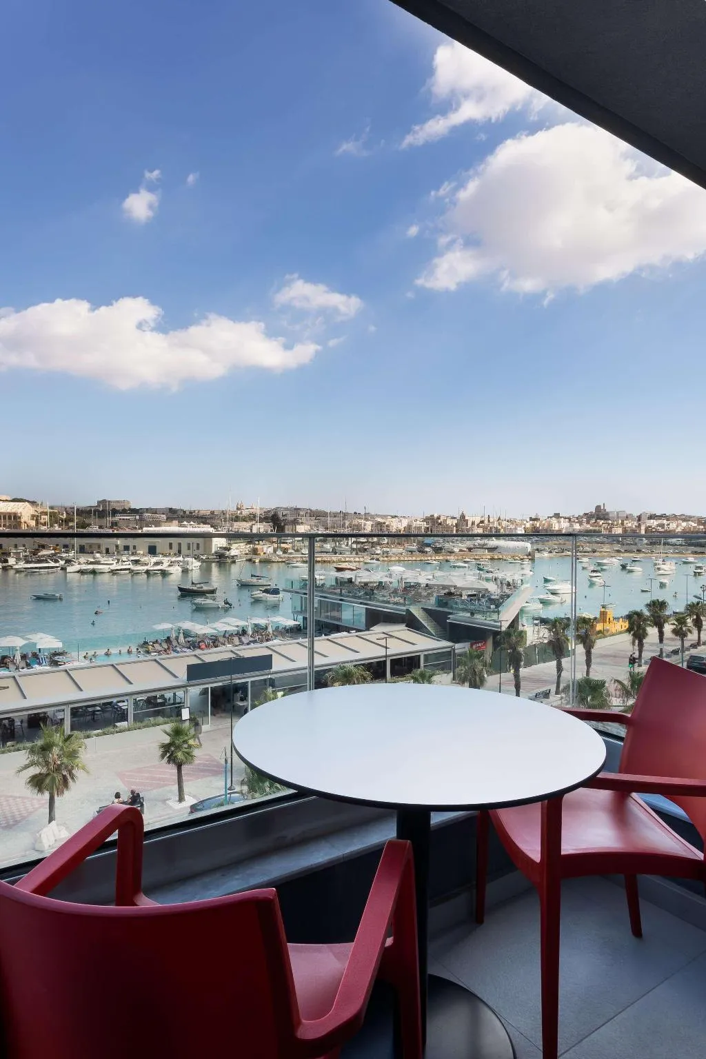 Terrace, Verdi Gzira Promenade, Malta