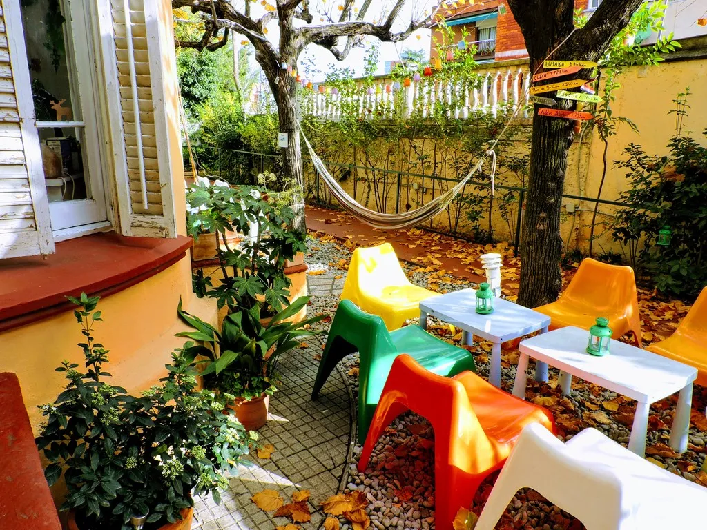 Terrace, Garden House Hostel Barcelona by Feetup Hostels, Barcelona