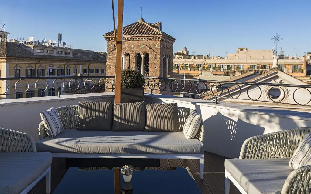 Terrace, The Pantheon Iconic Rome Hotel, Rome