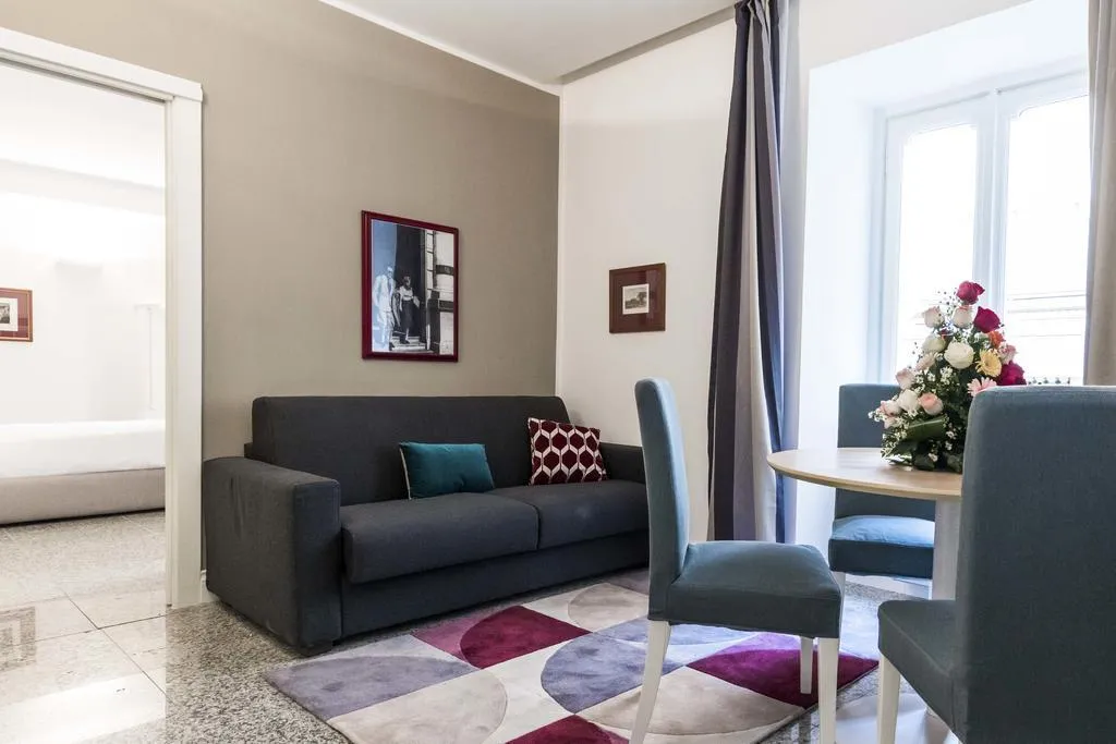 Lobby, Apartamentos Lungomare, Naples