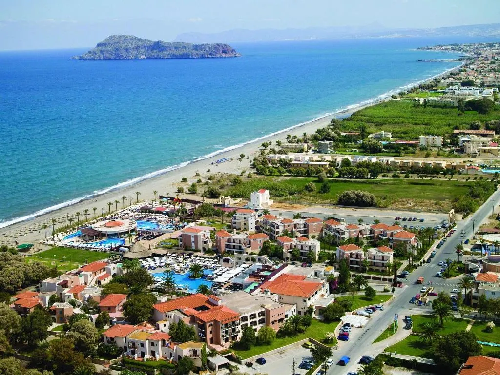 General view, Atlantica Caldera Beach, Crete