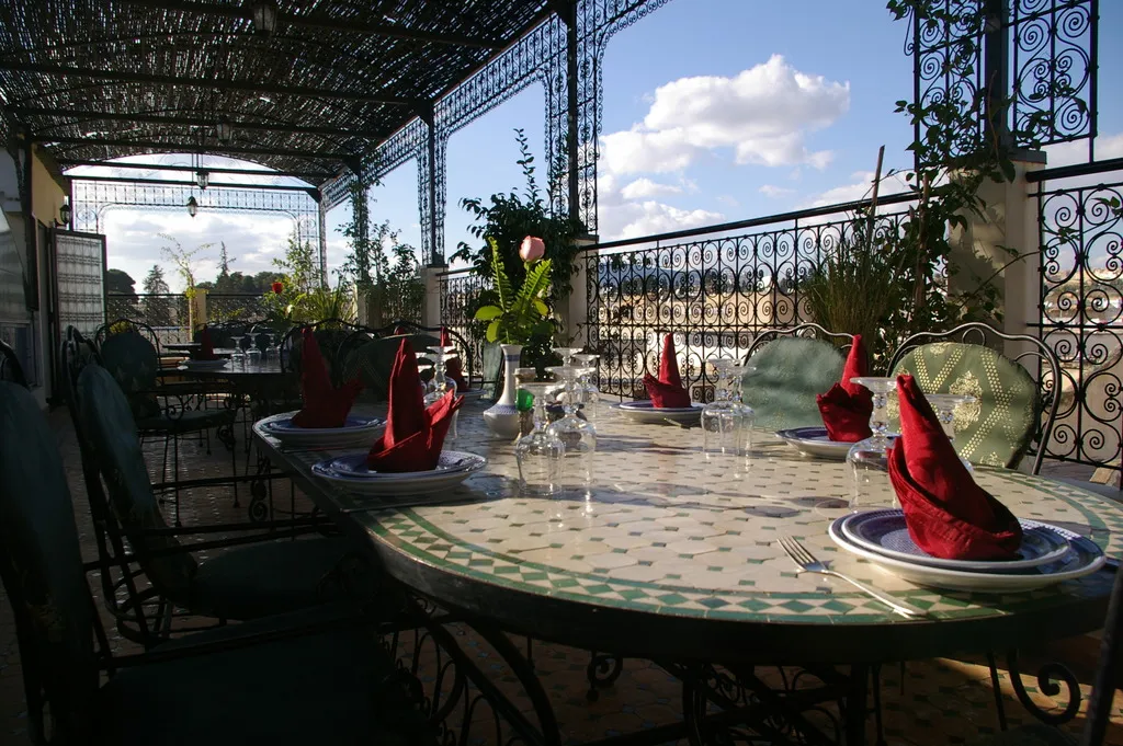 Terrace, La Perle De La Medina, Fez
