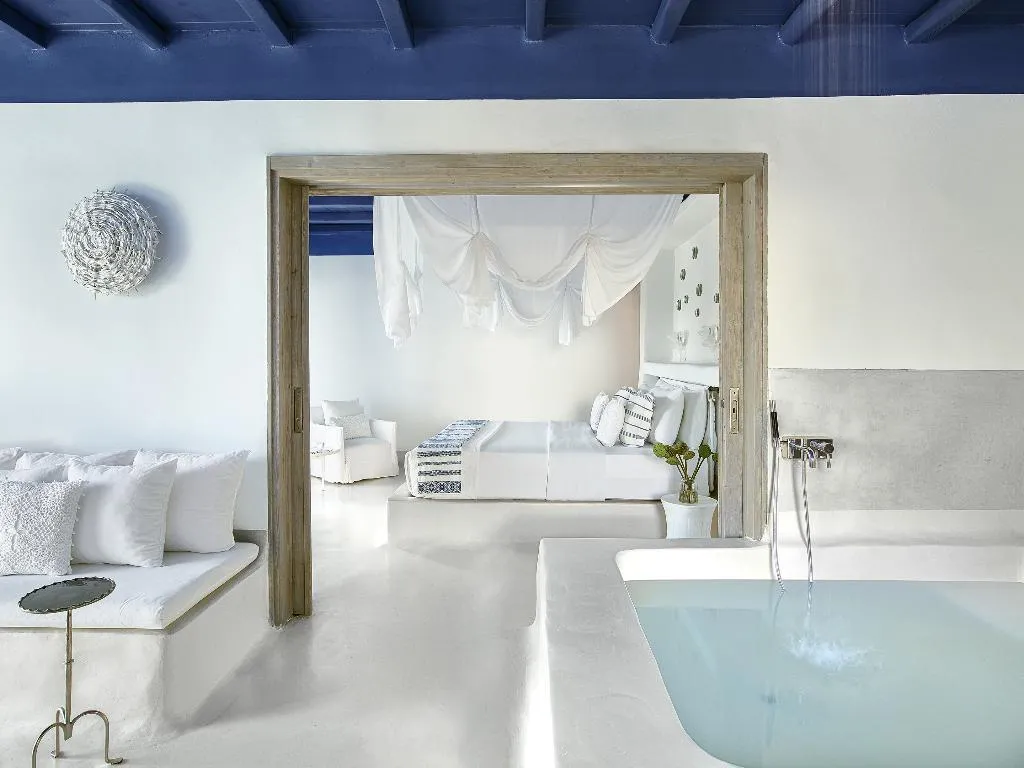 VILLA TWO BEDROOMS WITH PRIVATE POOL Room, Mykonos Blu, A Resort to Live, Mykonos