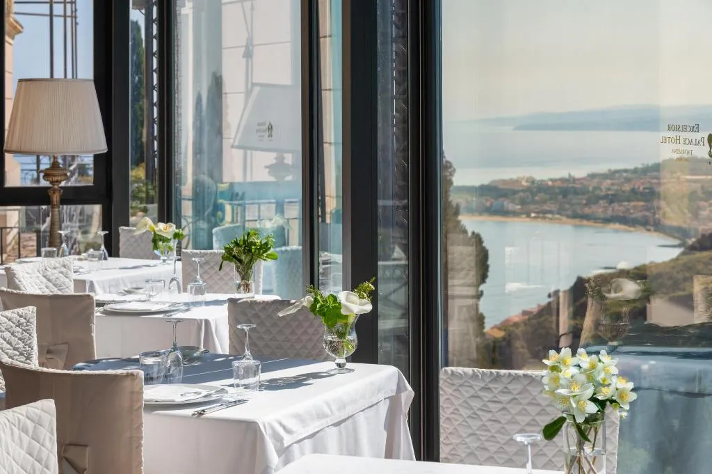 Restaurant, Excelsior Palace, Taormina