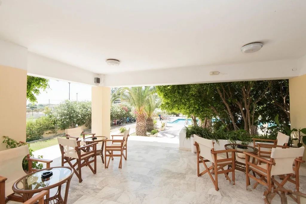Terrace, Leonidas Hotel And Studios, Kos