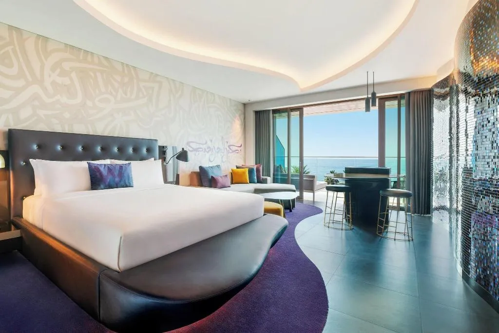 DOUBLE OCEAN VIEW KING BED Room, W Dubai - The Palm, Dubai