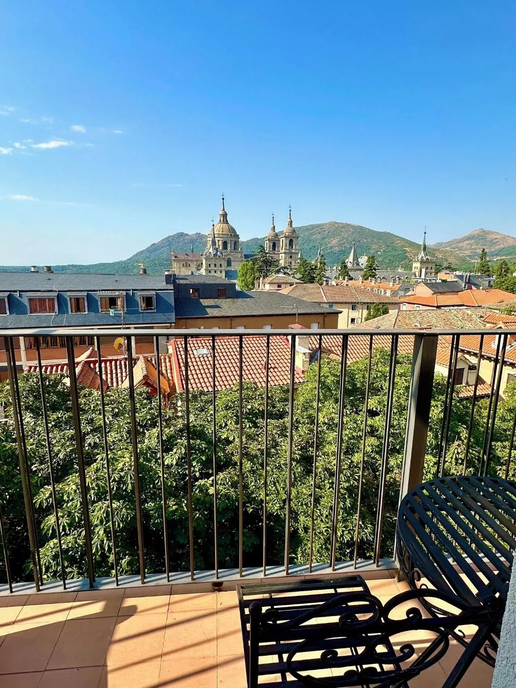 Terrace, San Lorenzo Suites, Madrid