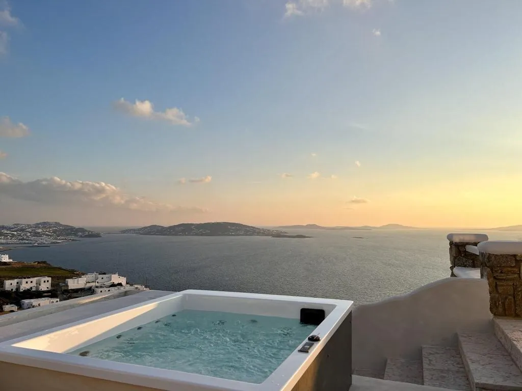 Pool, La Maison Blanche, Mykonos