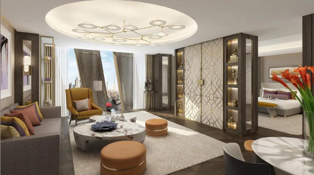 SUITE SEA VIEW ONE BEDROOM Room, Mandarin Oriental Downtown, Dubai, Dubai