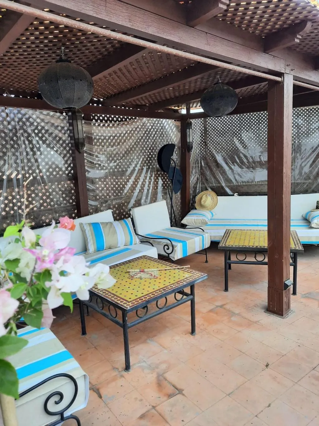 Terrace, Riad Aubrac, Marrakech