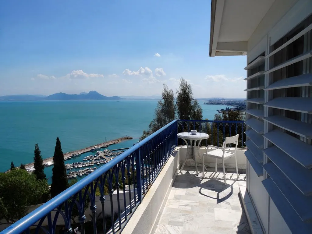 General view, La Villa Bleue, Tunisia