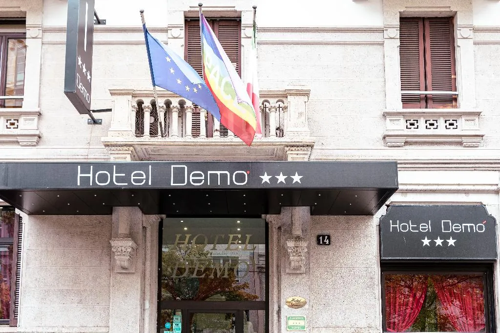 Lobby, Hotel Demó, Milan