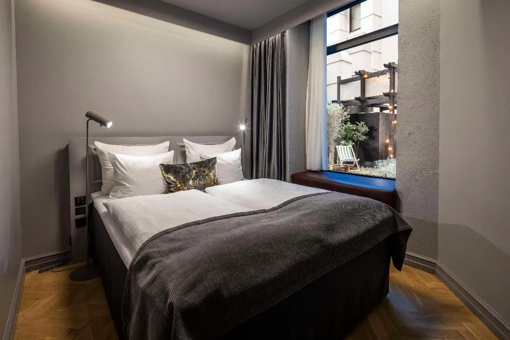DOUBLE KING SIZE BED Room, Scandic Norreport, Copenhagen