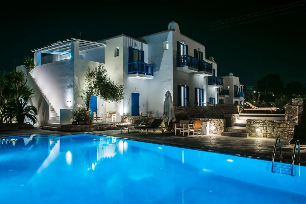 General view, Vienoula's Garden Hotel, Mykonos
