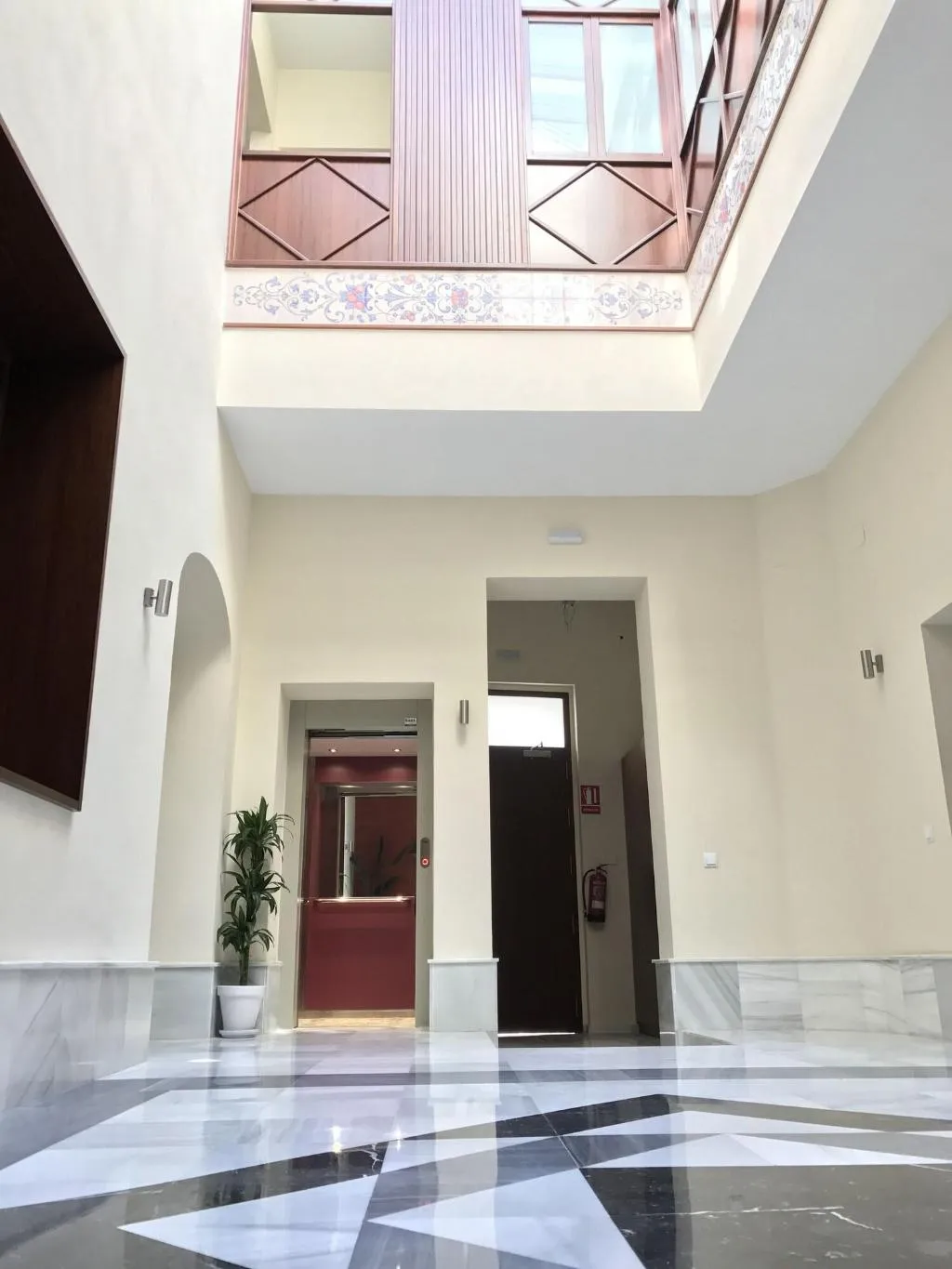 Lobby, Posada Pilatos, Seville