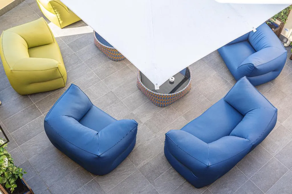 Terrace, Don Giulio Luxury Rooms, Naples