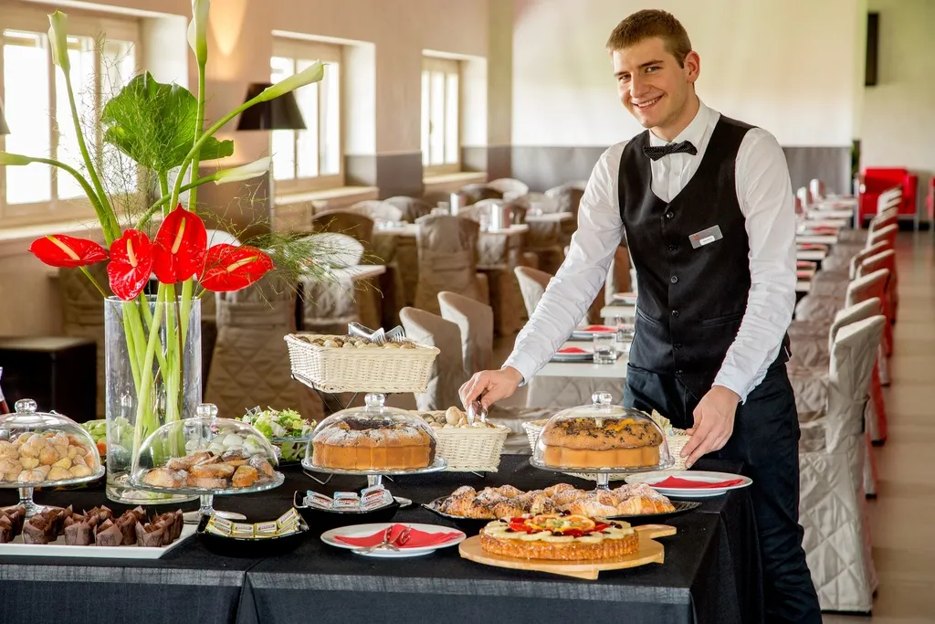 Restaurant, Hotel San Paolo Roma, Rome