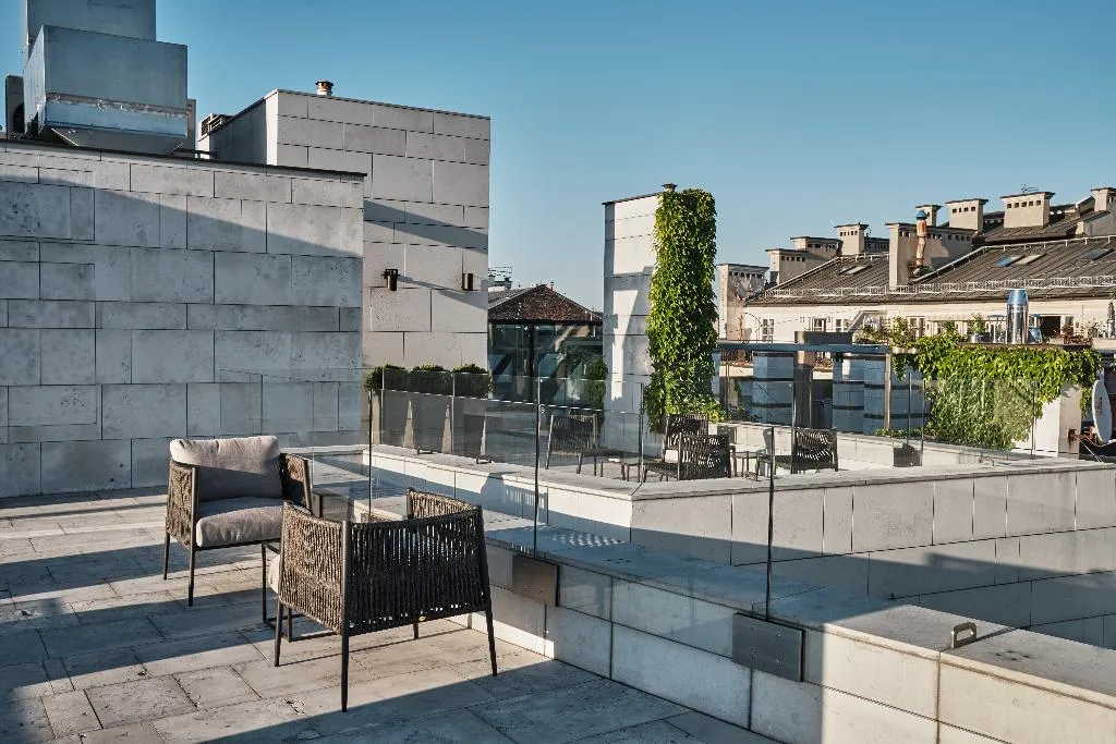 Terrace, Hotel Stary, Krakow