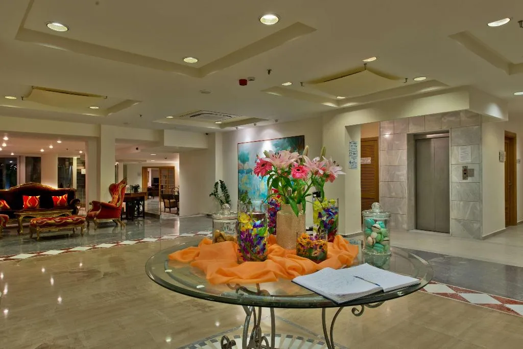 Lobby, Minos Aparthotel, Crete