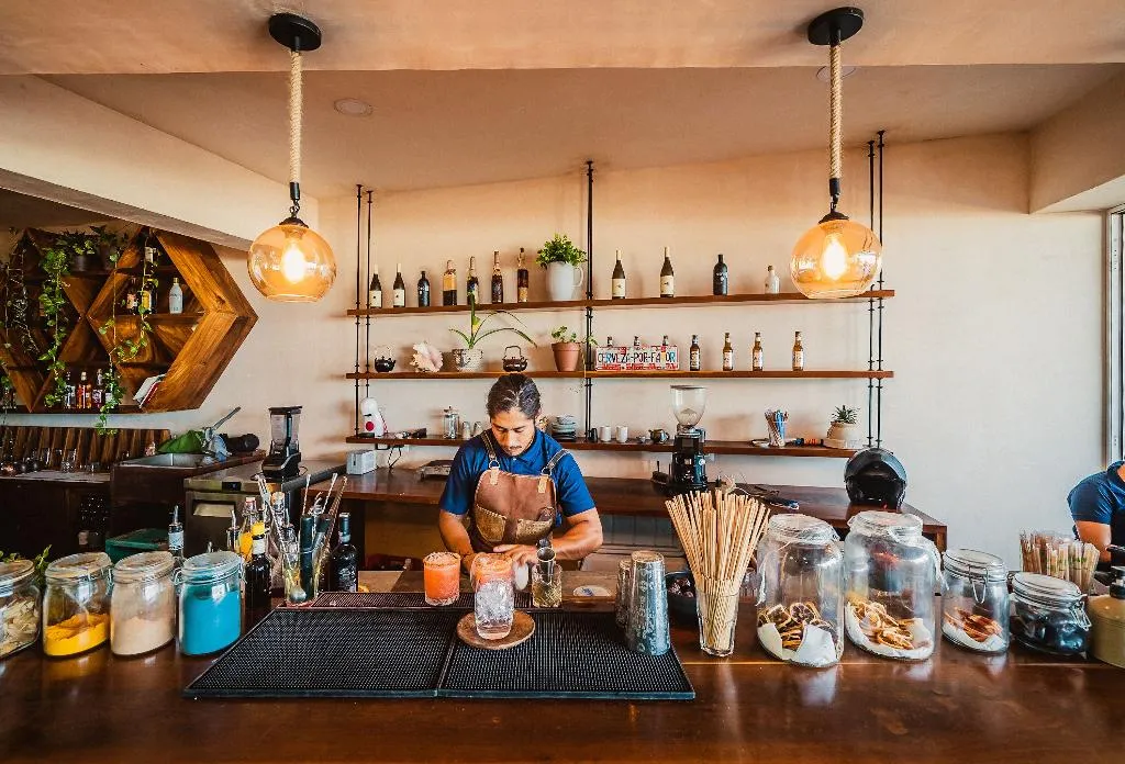 Bar, Hotelito Azul, Cancun Area