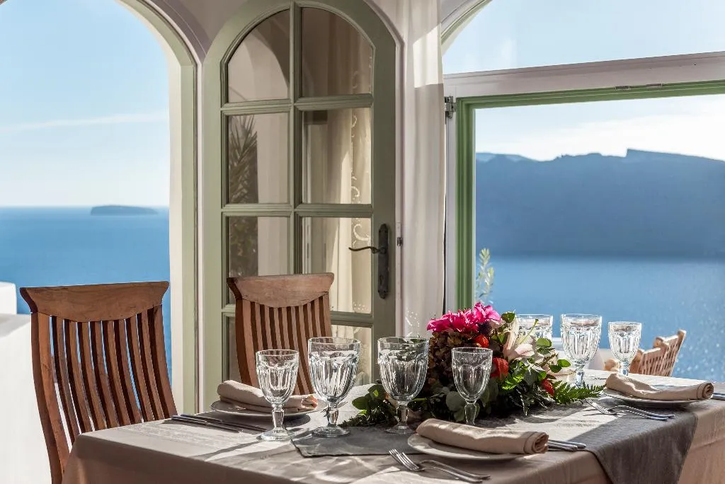 Restaurant, Fanari Villas, Santorini