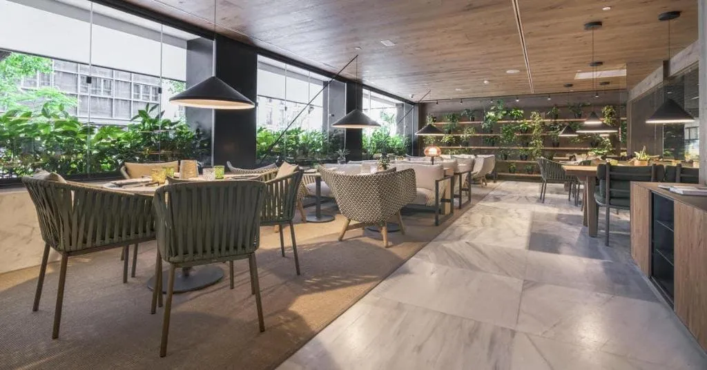 Restaurant, Melia Madrid Serrano, Madrid