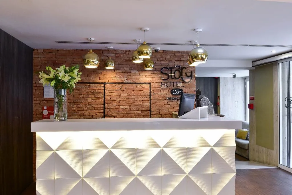Lobby, My Story Hotel Ouro, Lisbon