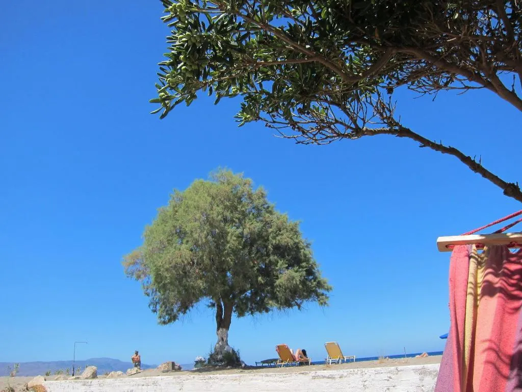 Beach, Baladinos Apartments, Crete