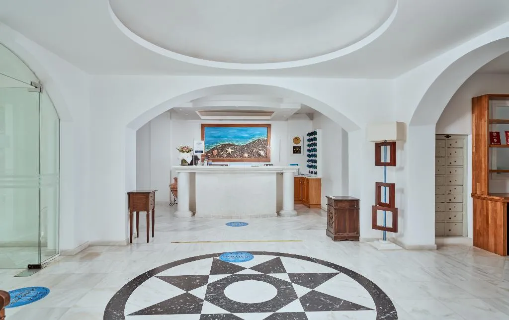 Lobby, Meltemi Village, Santorini