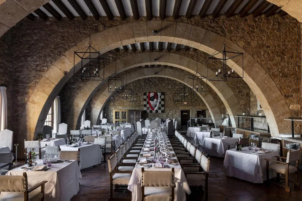 Restaurant, Parador de Sigüenza, Madrid