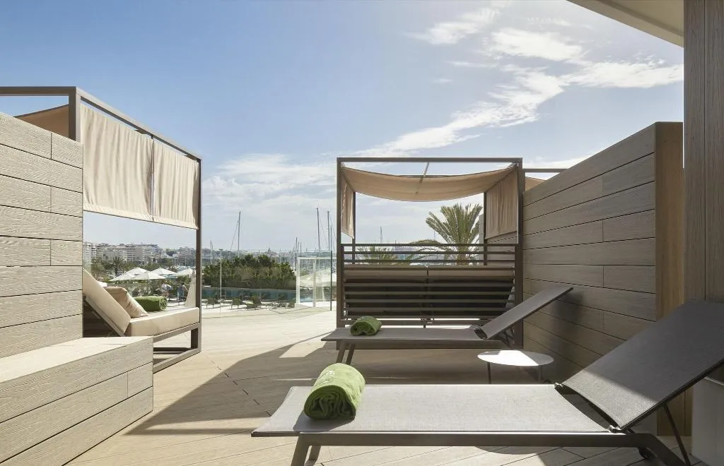 Terrace, Melia Palma Marina, Majorca