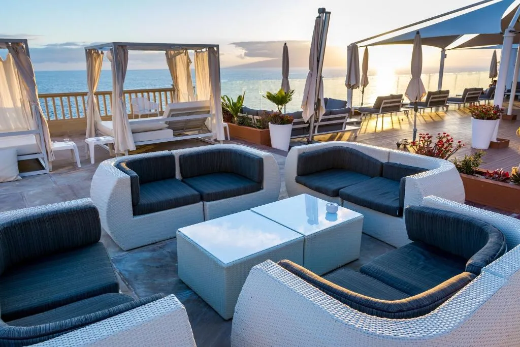 Terrace, Pearly Grey Ocean Club Apartments & Suites, Tenerife