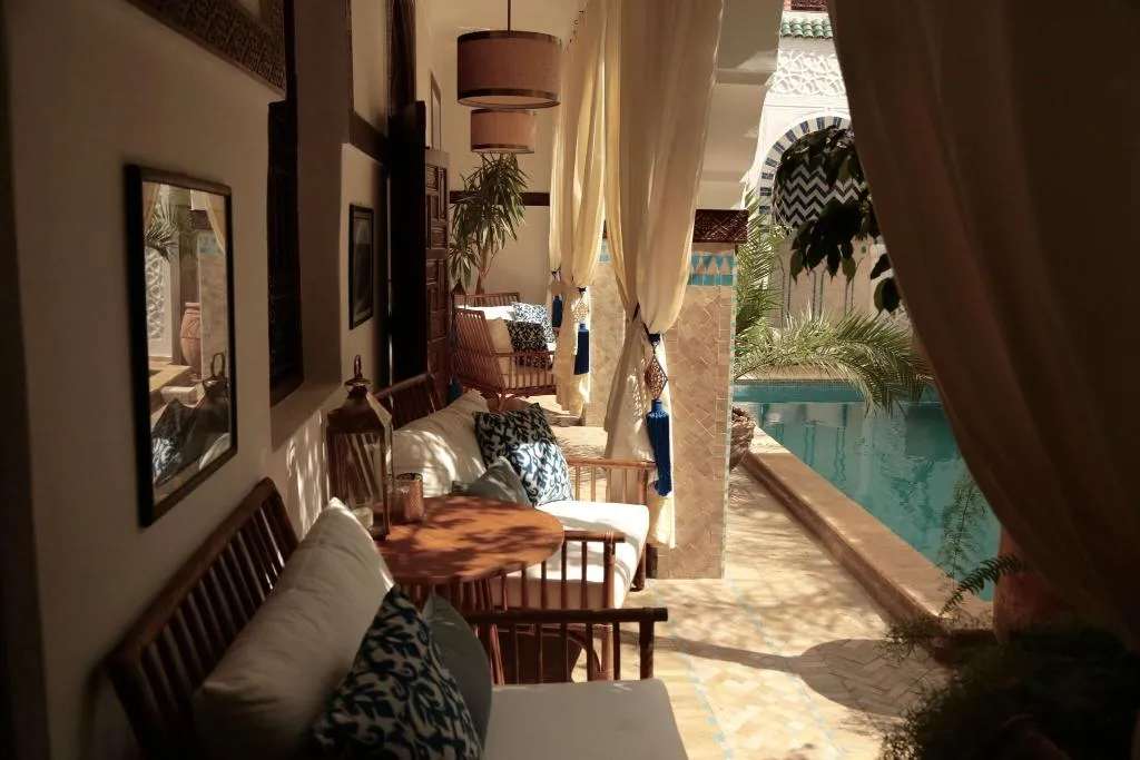 Lobby, Dar Alfarah, Marrakech
