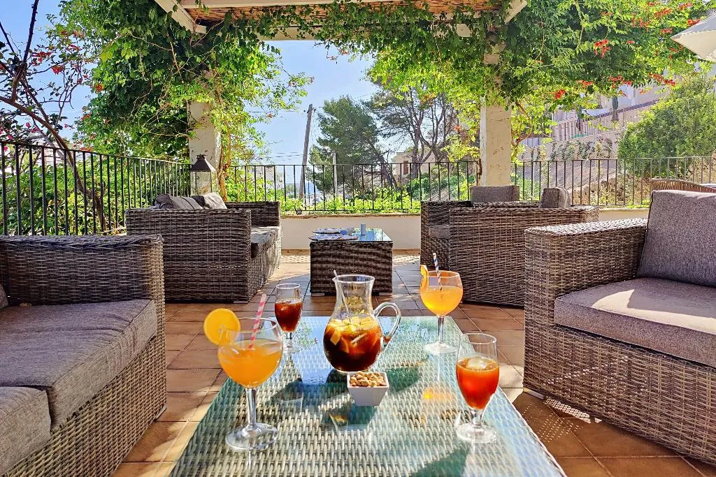 Terrace, Boutique Hotel Oriola, Majorca
