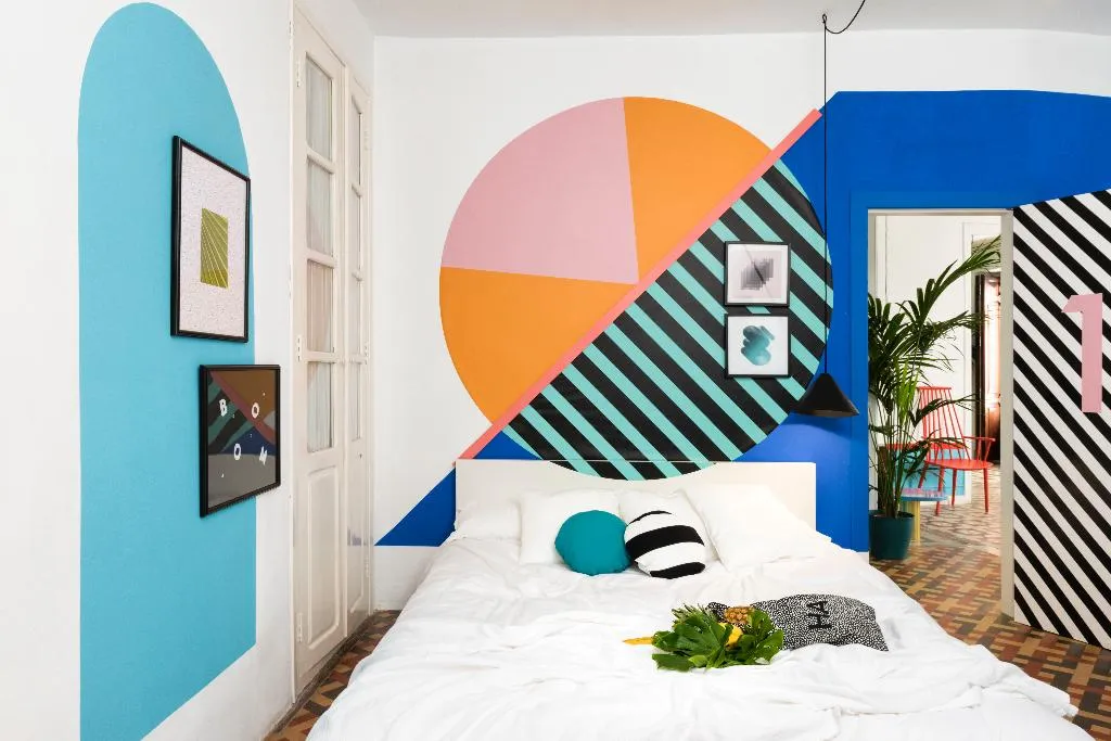 DOUBLE WITH SHARED BATHROOM Room, Valencia Lounge Hostel, Valencia