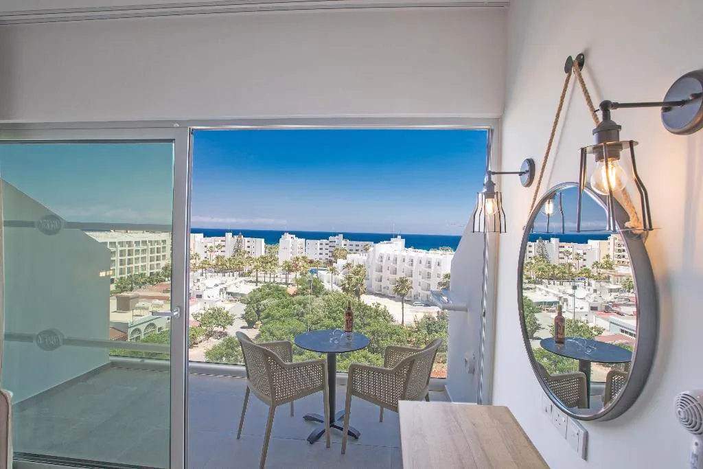 Double or Twin SEA VIEW Room, Bohemian Gardens Hotel, Cyprus