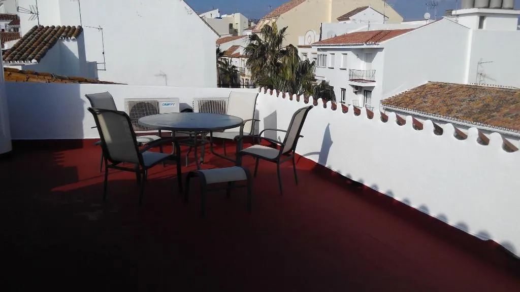 Terrace, Hostal Ocaña Manilva, Costa Del Sol