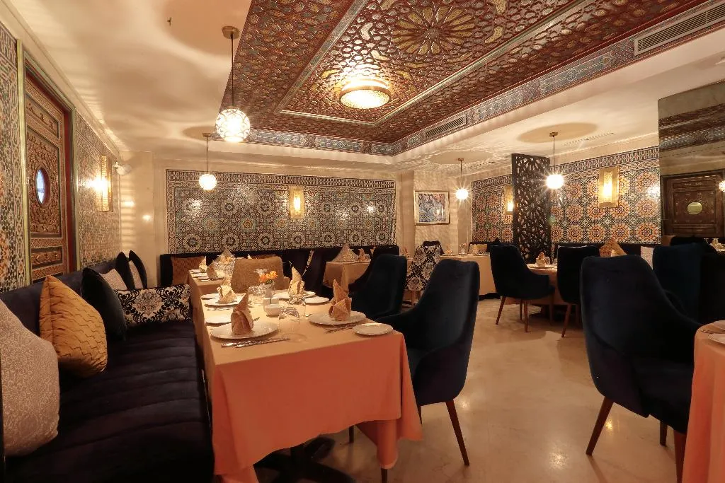 Restaurant, Le Palace d'Anfa Hotel, Casablanca