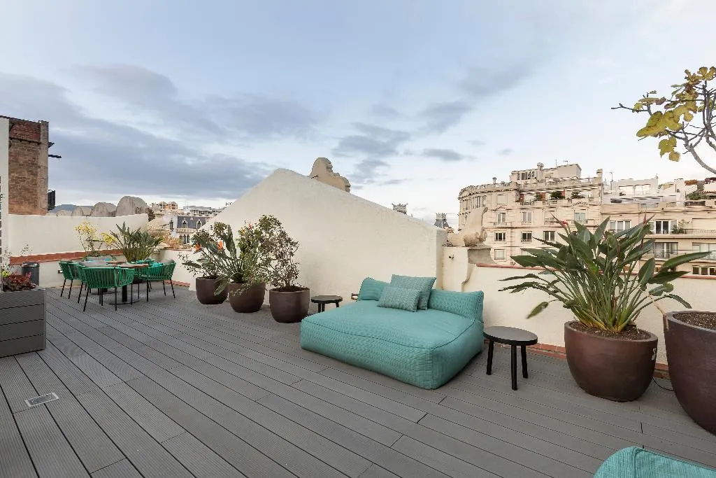 Terrace, Be Mate Paseo de Gracia, Barcelona