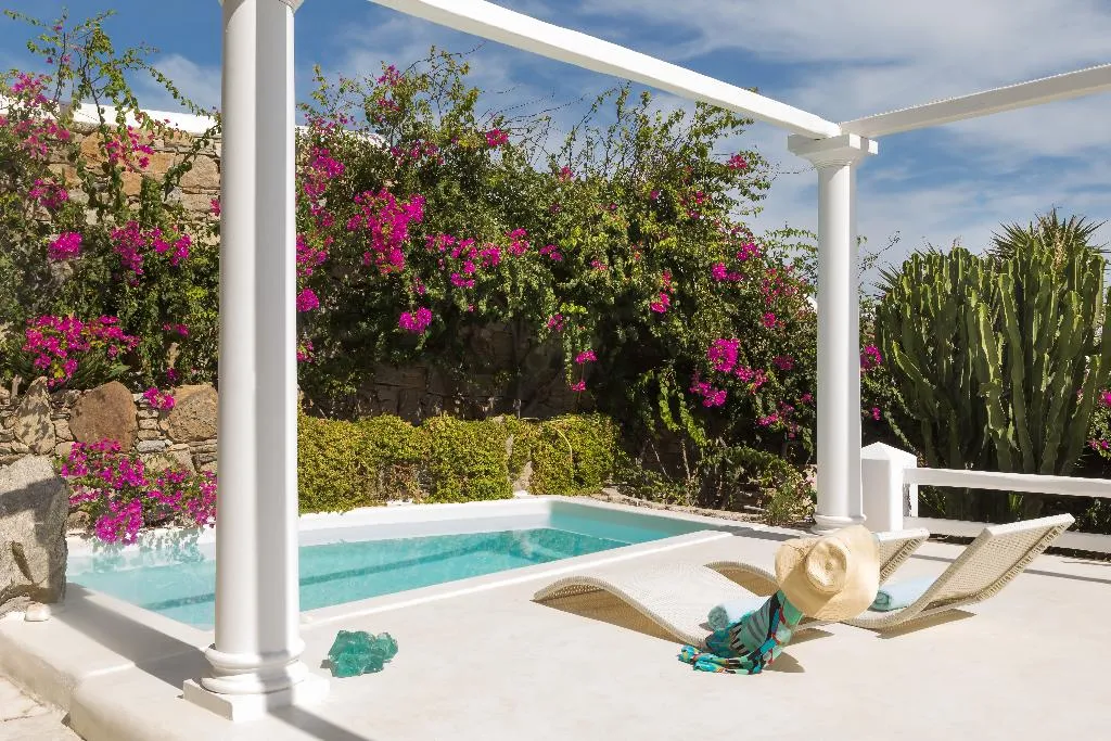 SUITE WITH PRIVATE POOL Room, Kivotos Mykonos, Mykonos